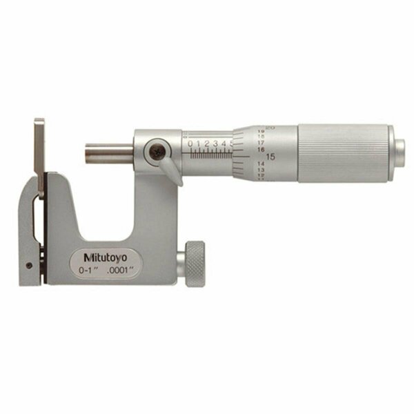 Beautyblade Uni-Mike Interchangeable Anvil Micrometer - Carbide Spindle Face - 0-1 in. BE3731591